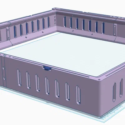 Ốp che Qidi Q2 Riser cao 60mm