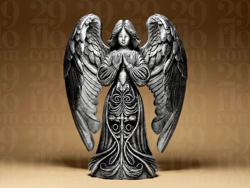 Thiên Thần Giáng Sinh Đội Chóp Cây Thông - Image 3