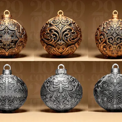 Bộ Đồ Trang Trí Quả Châu Giáng Sinh