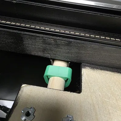 Pát Chuyển Đổi Piston Xoay An Toàn Cho Pinball Ảo (Tương Thích Flatpack PinballCabinet.com)