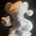 Mô hình Mickey Santa Claus - Thumbnail 1