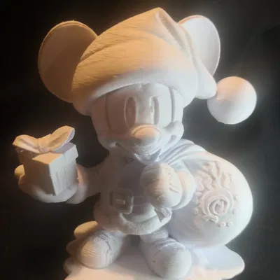 Mô hình Mickey Santa Claus