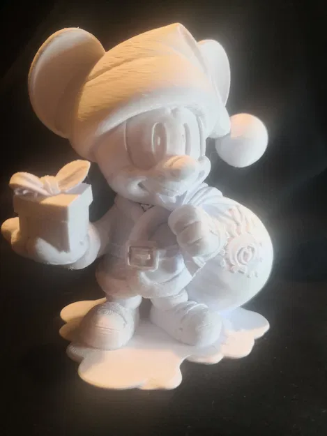 Mô hình Mickey Santa Claus - Image 4