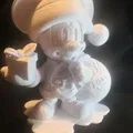 Mô hình Mickey Santa Claus - Thumbnail 4