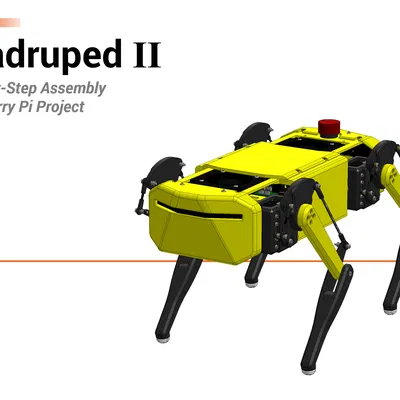 Quadruped II - v1.0: Robot bốn chân thế hệ thứ hai