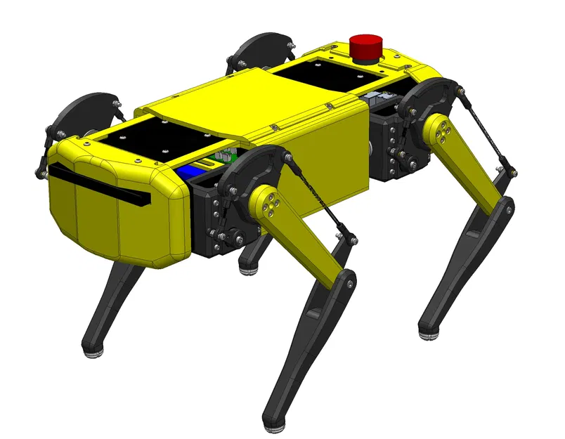Quadruped II - v1.0: Robot bốn chân thế hệ thứ hai - Image 3