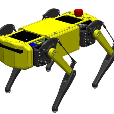 Quadruped II - v1.0: Robot bốn chân thế hệ thứ hai