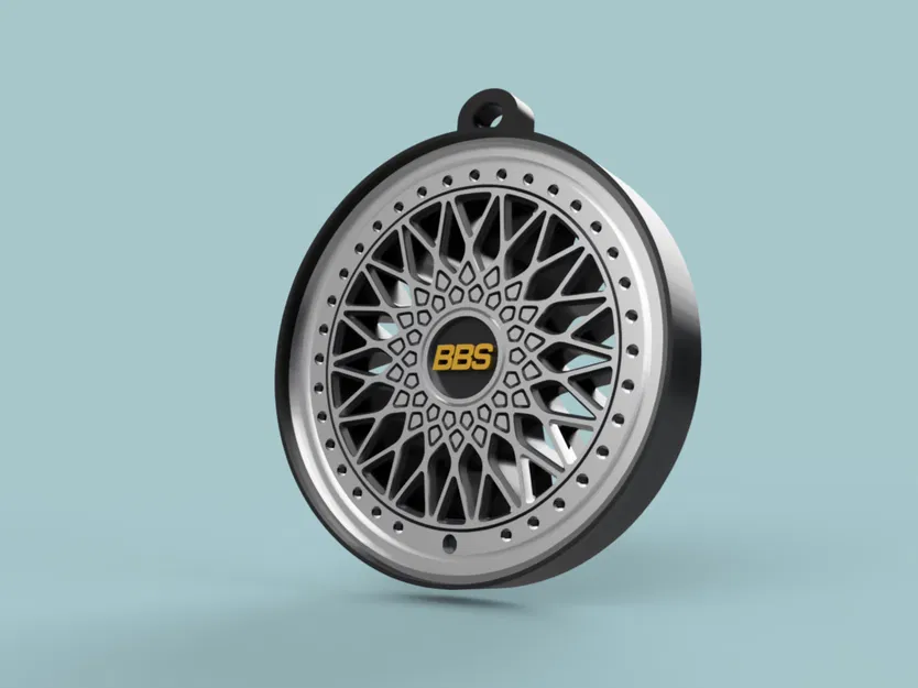 Móc Khóa Bánh Xe - BBS Super RS - Image 1