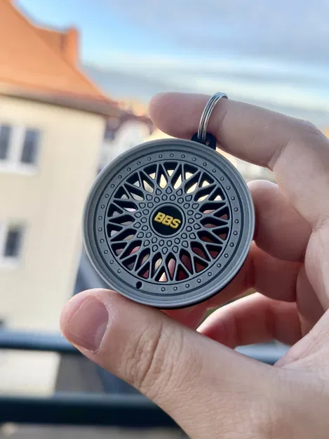 Móc Khóa Bánh Xe - BBS Super RS - Image 2