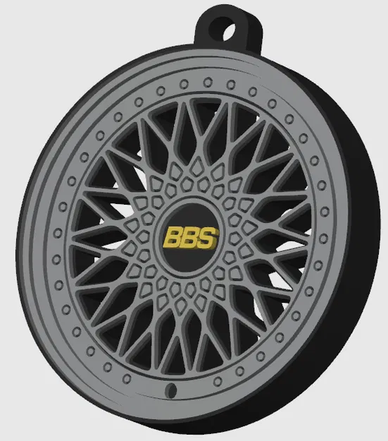 Móc Khóa Bánh Xe - BBS Super RS - Image 3