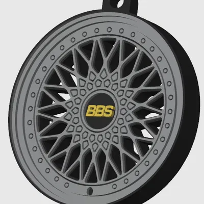 Móc Khóa Bánh Xe - BBS Super RS