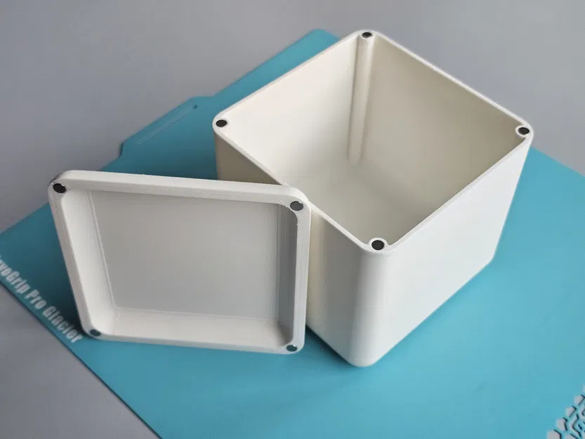 Hộp Đựng Vuông Hiện Đại Có Nắp Nam Châm - Image 5