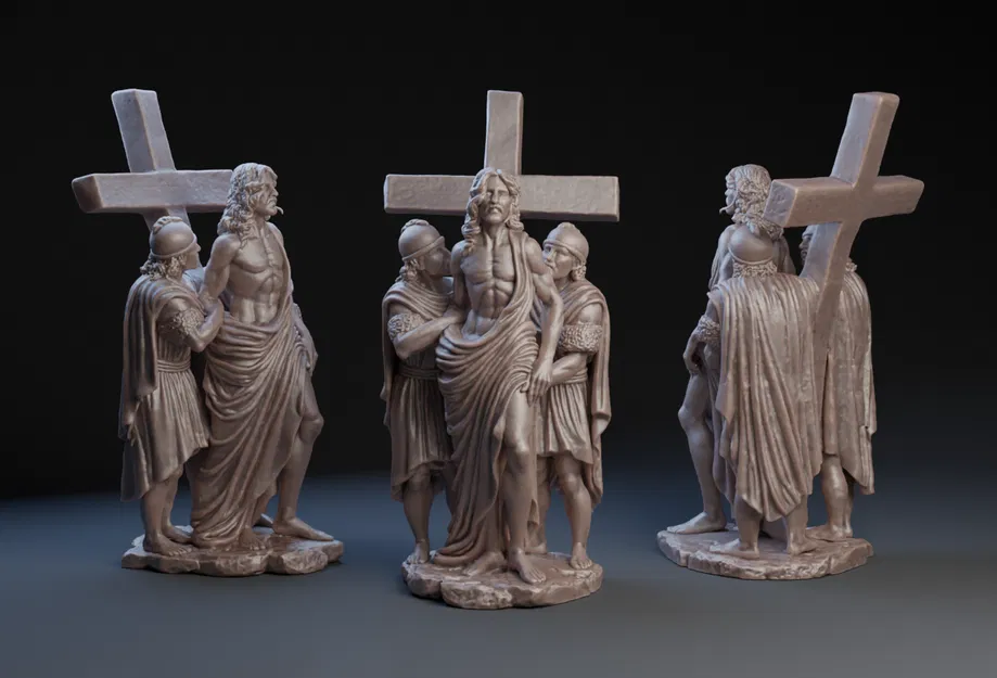 Via Dolorosa : Trạm Thứ Hai: Chúa Giêsu Vác Thập Giá - Image 1