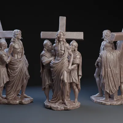 Via Dolorosa : Trạm Thứ Hai: Chúa Giêsu Vác Thập Giá