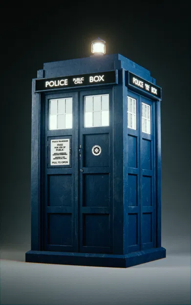 Hộp Cảnh Sát TARDIS (Doctor Who) | Phiên Bản Nâng Cao/Chính Xác - Image 2