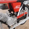 Mô hình xe Puch M50 Racing tỉ lệ 1:8 của Ed van der Heijden - Thumbnail 9