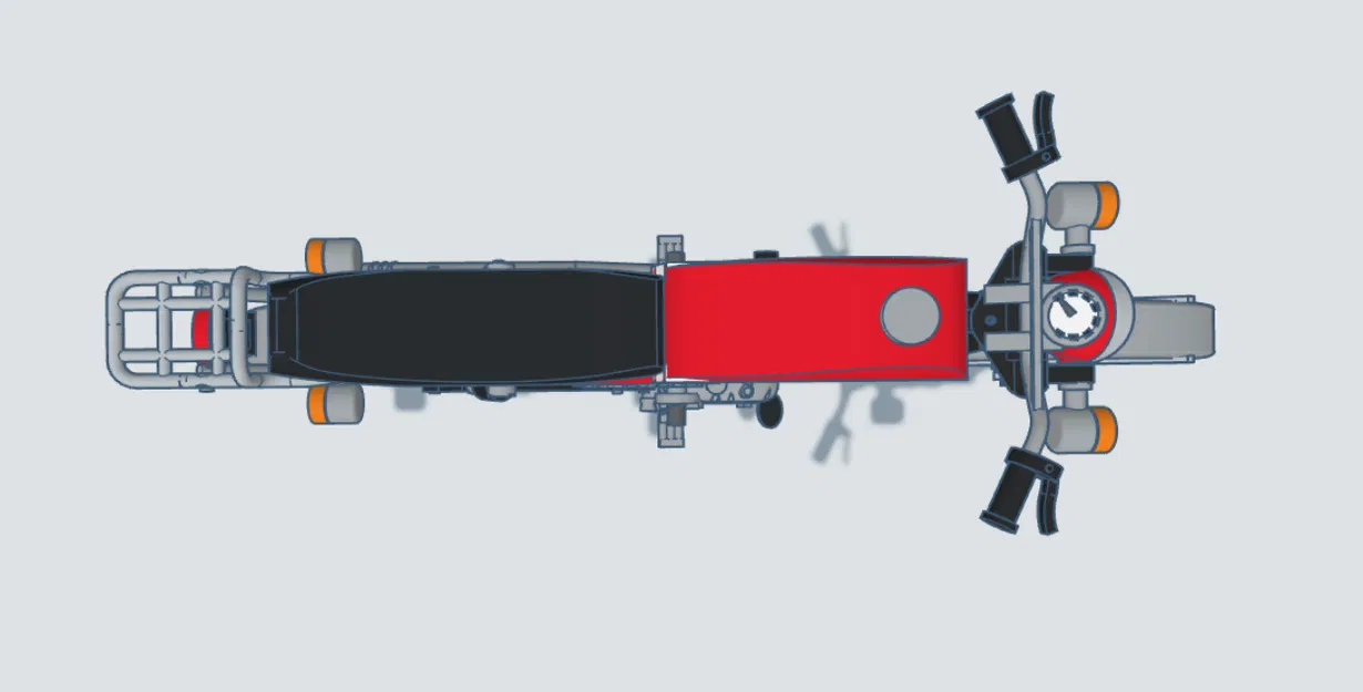 Mô hình xe Puch M50 Racing tỉ lệ 1:8 của Ed van der Heijden - Image 10