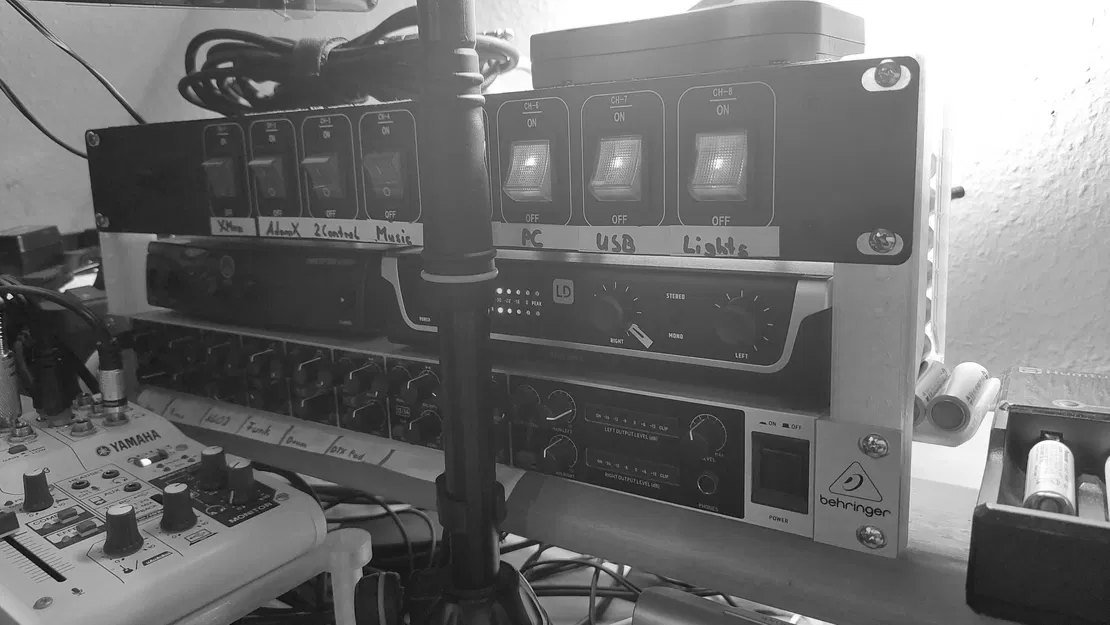 Ray Tủ Rack 19 Inch - Cao 3 1/2" - Image 2