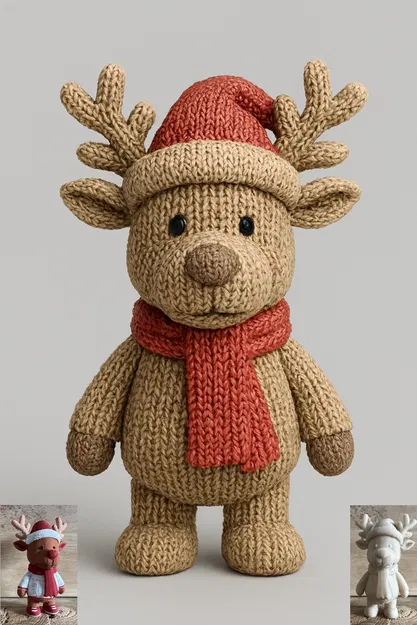 Tuần Lộc Giáng Sinh Đan Móc - Image 1