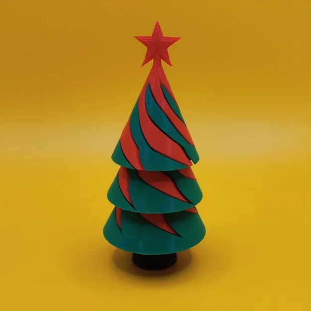 Cây Thông Noel Xoắn Ốc 3D - Image 2