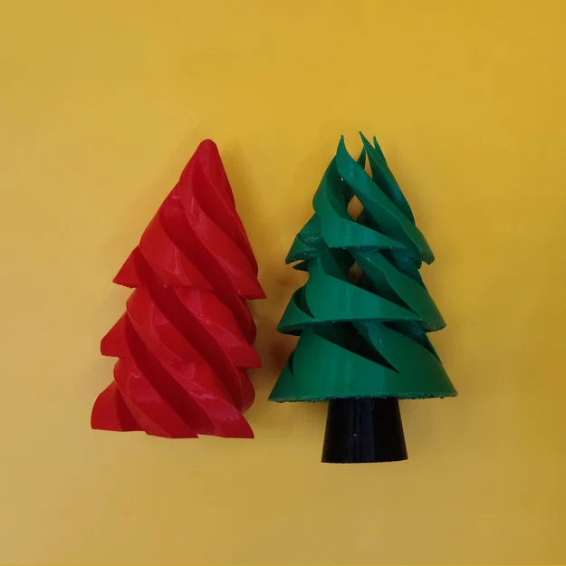 Cây Thông Noel Xoắn Ốc 3D - Image 4