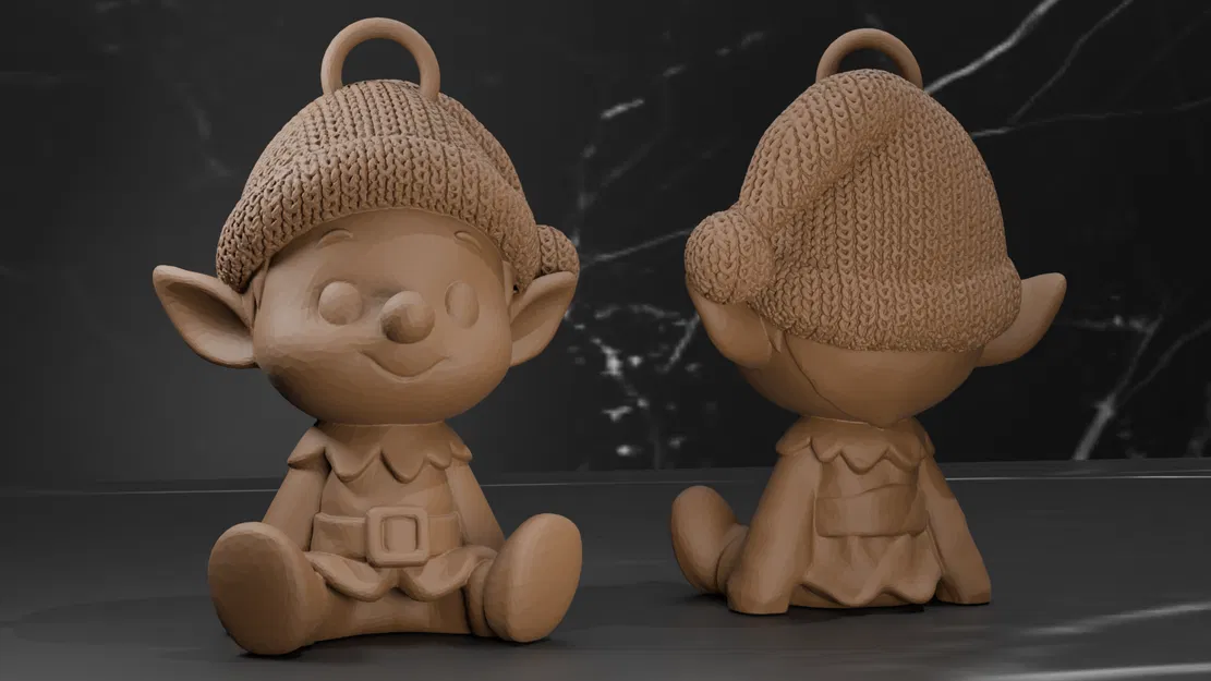 Yêu Tinh Giáng Sinh - Đồ Trang Trí Lễ Hội - 3 Kiểu Đan Len - Image 1