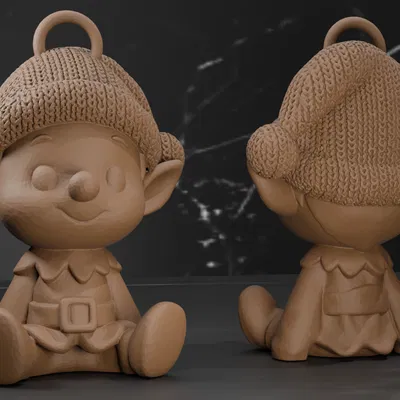 Yêu Tinh Giáng Sinh - Đồ Trang Trí Lễ Hội - 3 Kiểu Đan Len