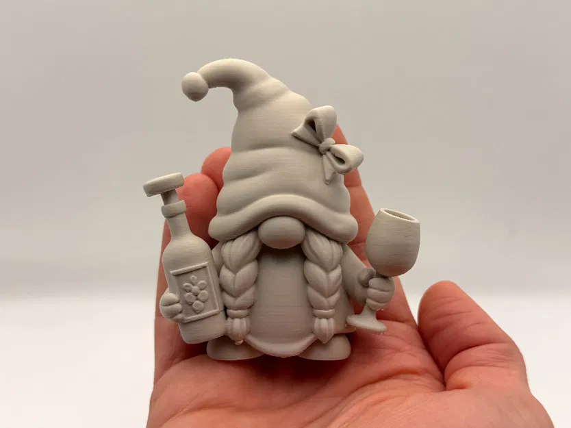 Gnome Giáng Sinh Uống Rượu - Image 1