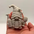 Gnome Giáng Sinh Uống Rượu - Thumbnail 1