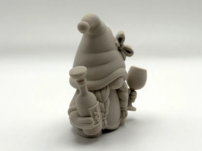 Gnome Giáng Sinh Uống Rượu - Image 2