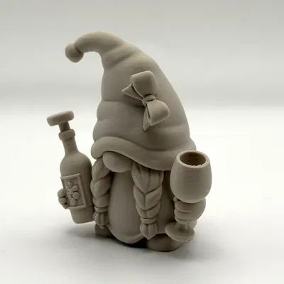 Gnome Giáng Sinh Uống Rượu