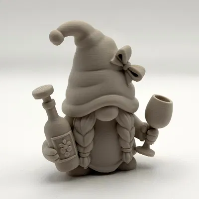 Gnome Giáng Sinh Uống Rượu