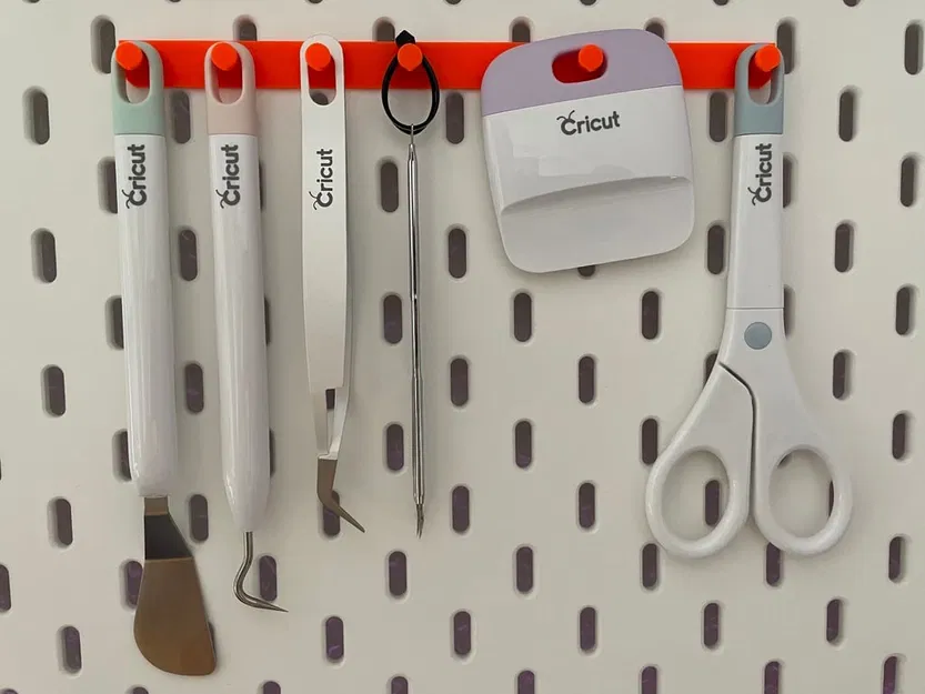 Giá đỡ dụng cụ Cricut cho Ikea Skadis (Bản làm lại) - Image 1