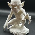 Mô hình Gollum Chúa tể những chiếc nhẫn - Thumbnail 1