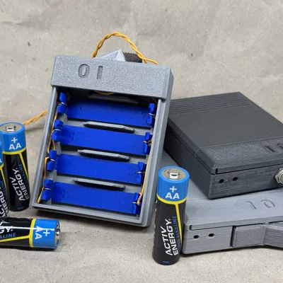 Hộp Đựng Pin AA