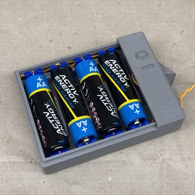 Hộp Đựng Pin AA
