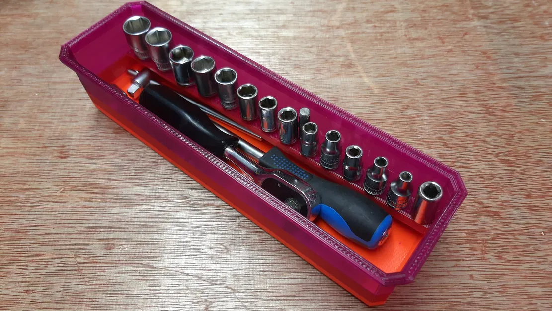 Thùng Qbrick đựng bộ tuýp 1/4" đầu vuông - Image 1