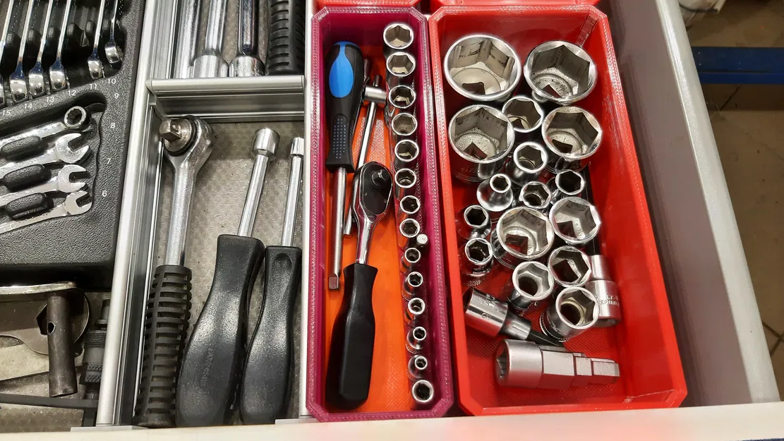 Thùng Qbrick đựng bộ tuýp 1/4" đầu vuông - Image 2