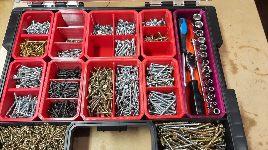 Thùng Qbrick đựng bộ tuýp 1/4" đầu vuông - Image 4