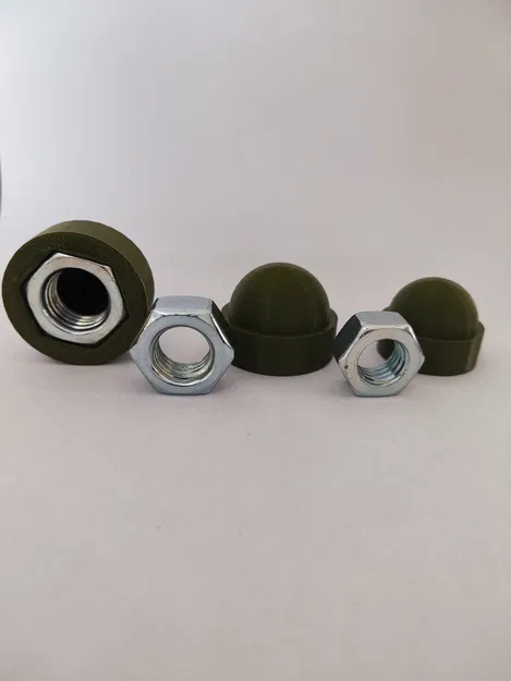 Bộ Nắp Chụp Đai Ốc M12 M14 M16 – Chụp Vòm - Image 2