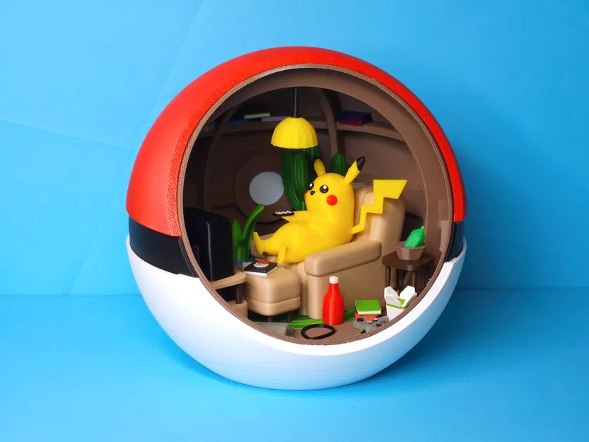 Mô hình Pokémon Pokéball Diorama - Image 1