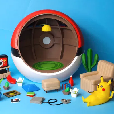 Mô hình Pokémon Pokéball Diorama