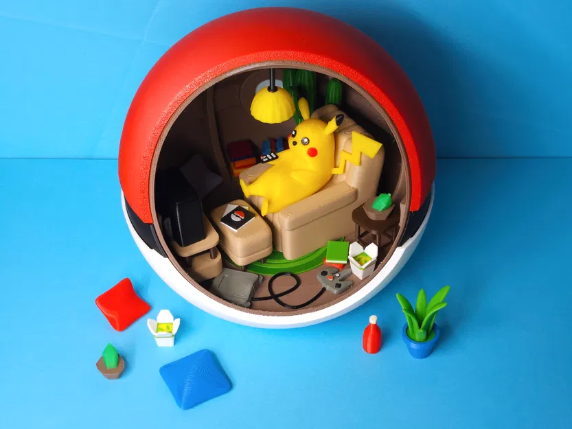 Mô hình Pokémon Pokéball Diorama - Image 7