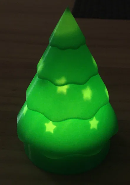 Cây thông Noel cho nến LED - Image 1