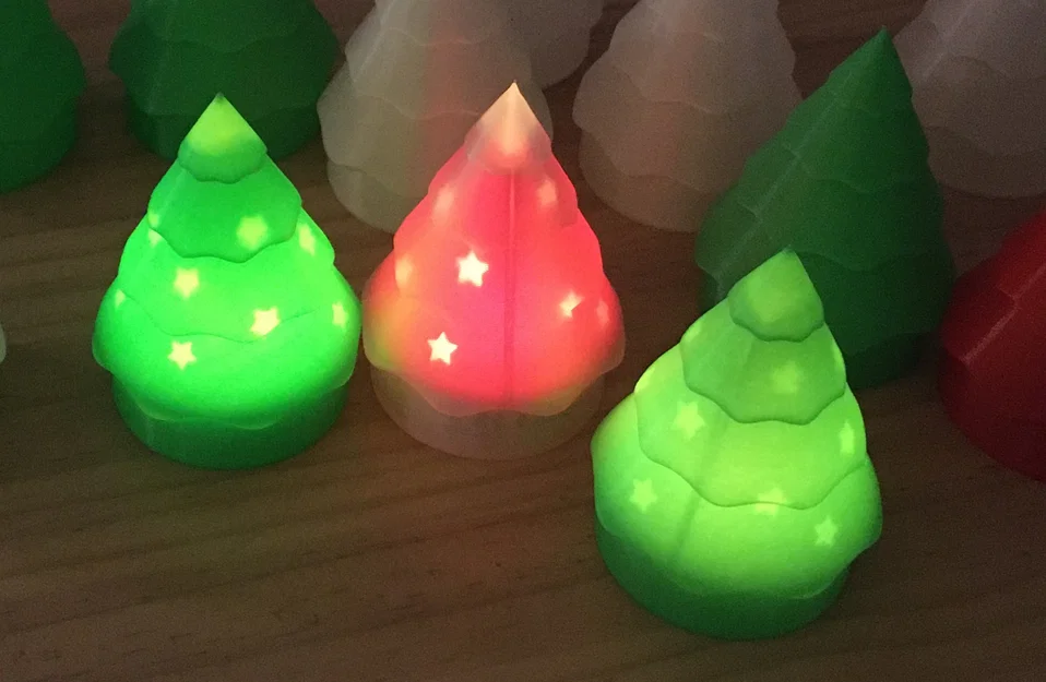 Cây thông Noel cho nến LED - Image 12