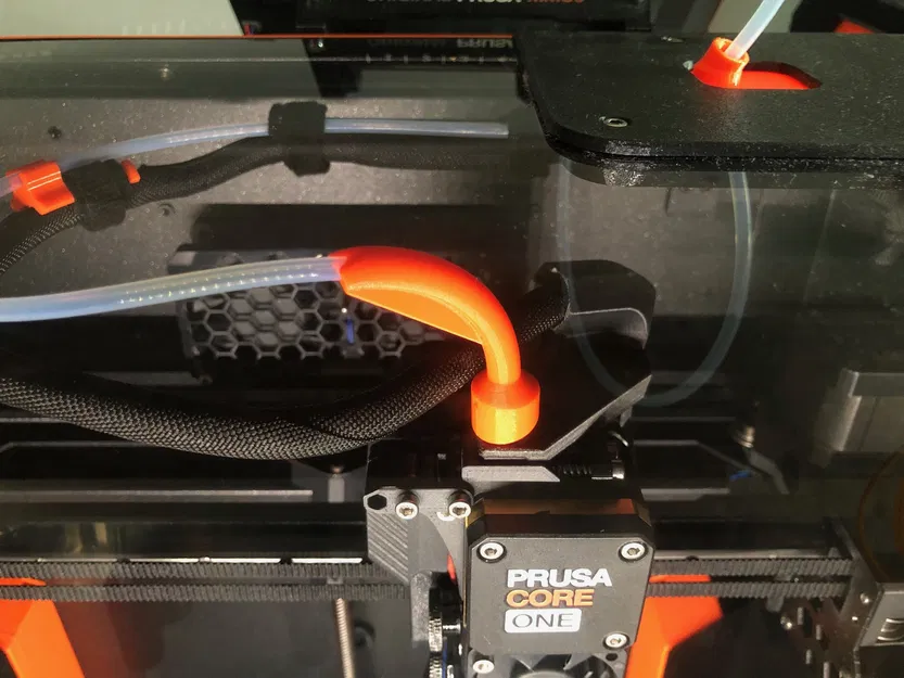 Remix Uốn Cong Bowden Cho Prusa Core One/+ - Image 1