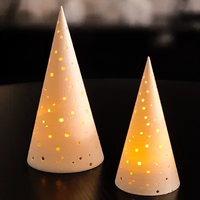 Cây Thông Noel LED Tealight Giáng Sinh