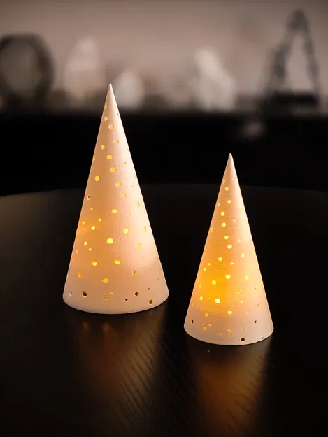 Cây Thông Noel LED Tealight Giáng Sinh - Image 2