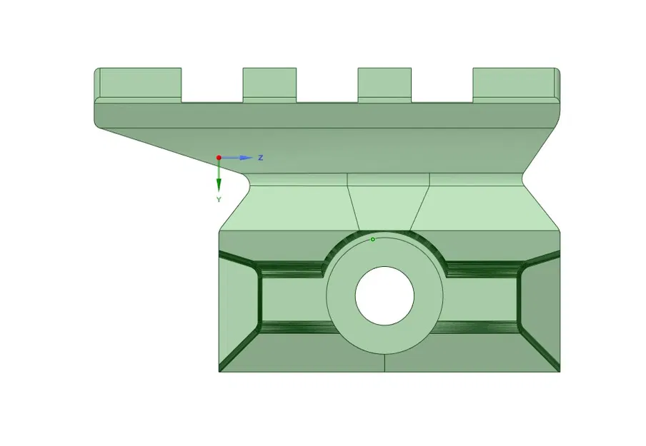 Gá Picatinny 3 Khấc - Image 3