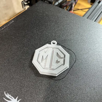 Móc Khóa/Đồ Trang Trí Logo Bát Giác MG